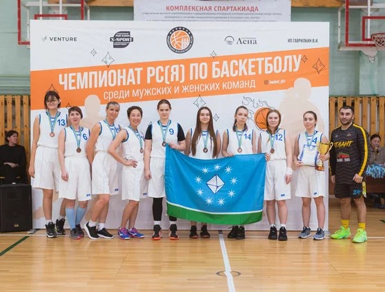Баскетболистки из Мирного привезли третье место